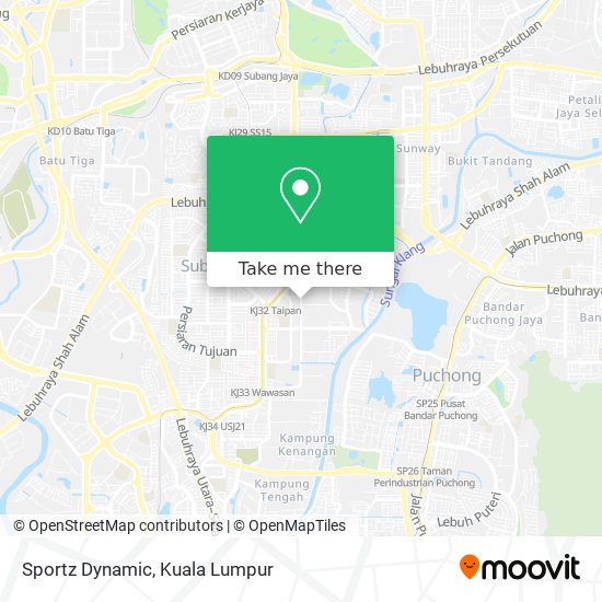 Sportz Dynamic map