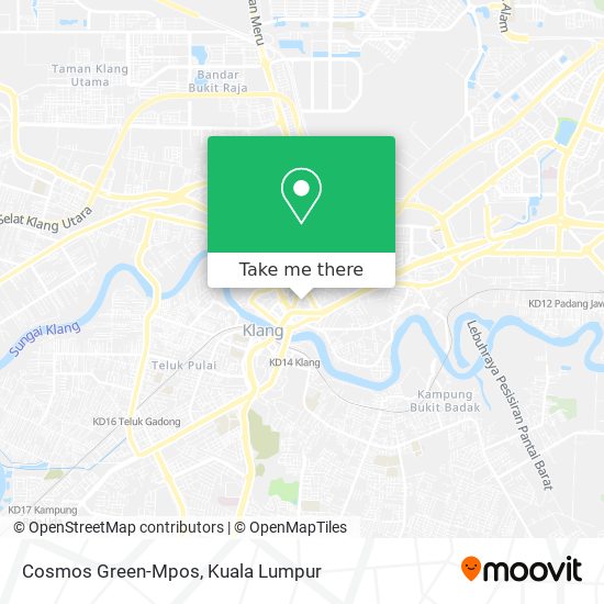 Cosmos Green-Mpos map