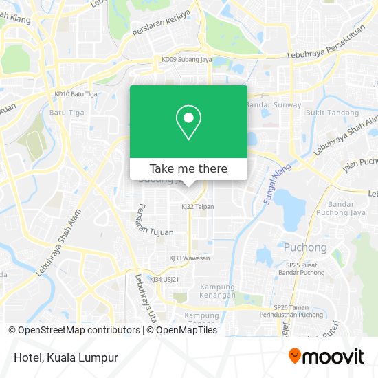 Hotel map