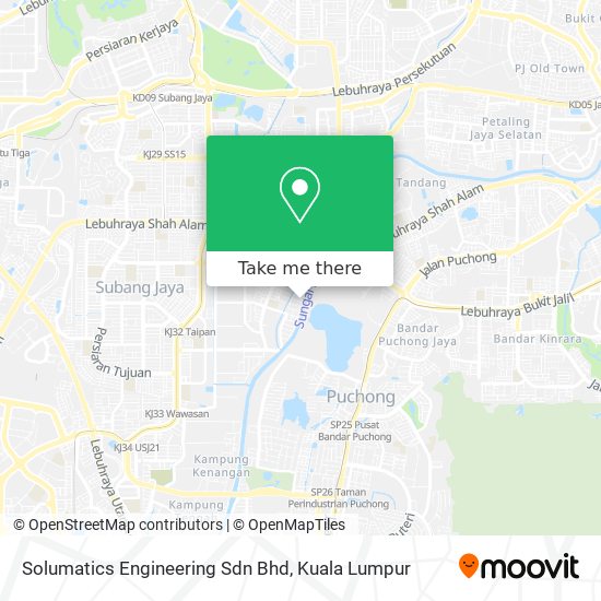 Solumatics Engineering Sdn Bhd map