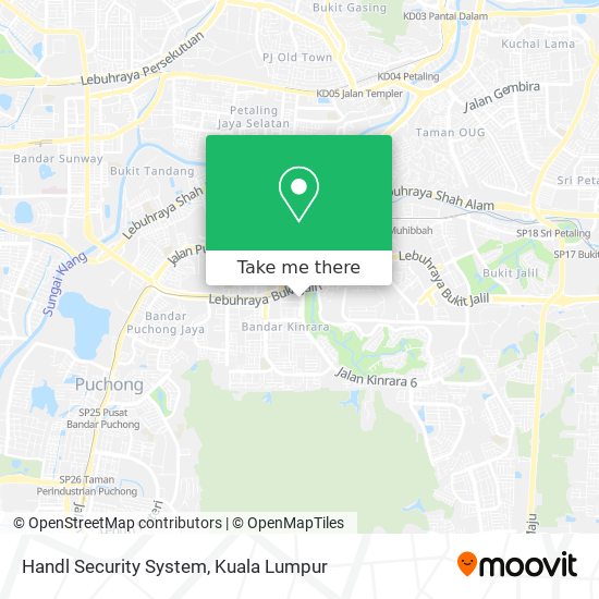 Handl Security System map