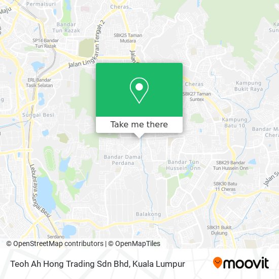Peta Teoh Ah Hong Trading Sdn Bhd