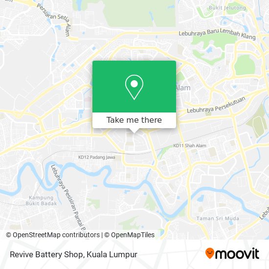 Revive Battery Shop map
