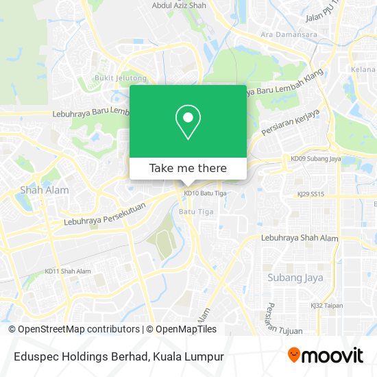 Eduspec Holdings Berhad map