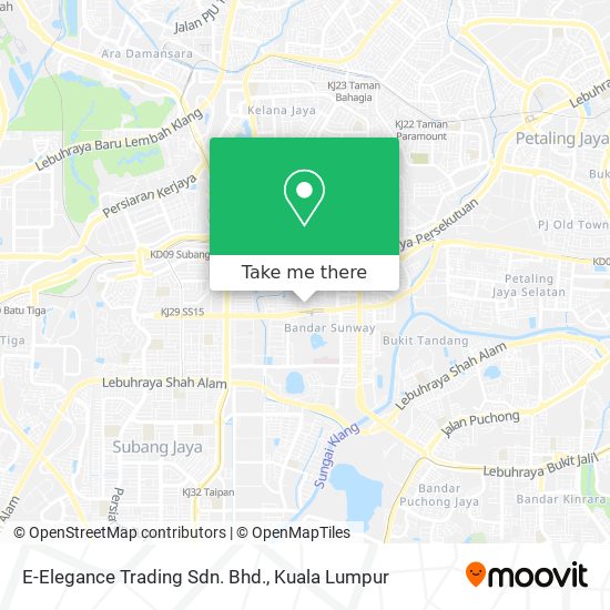 Peta E-Elegance Trading Sdn. Bhd.