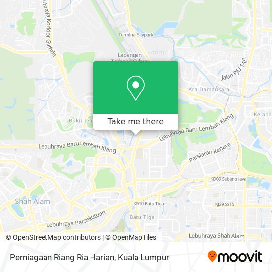 Peta Perniagaan Riang Ria Harian