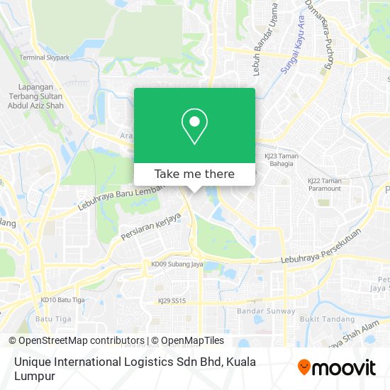Peta Unique International Logistics Sdn Bhd