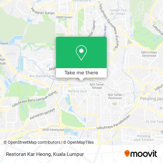 Restoran Kar Heong map