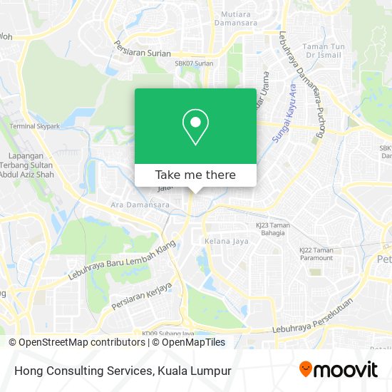Hong Consulting Services map
