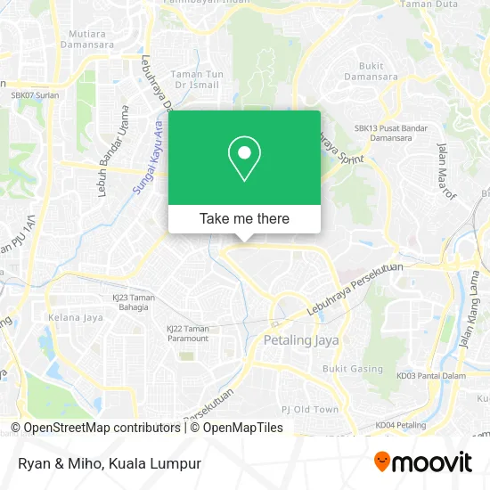 Ryan & Miho map