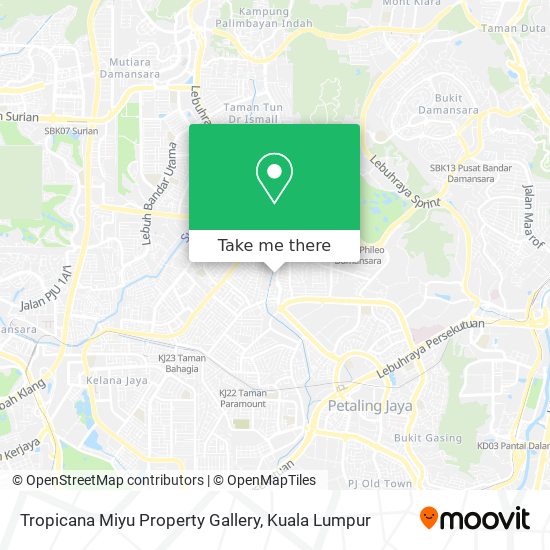 Tropicana Miyu Property Gallery map