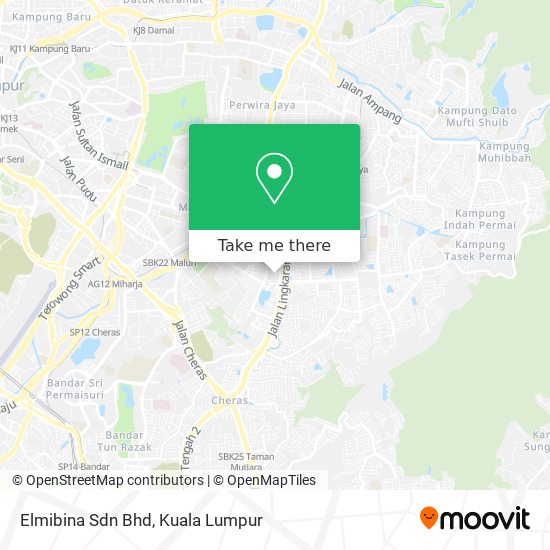 Elmibina Sdn Bhd map