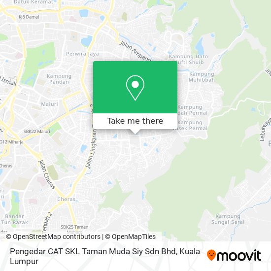 Pengedar CAT SKL Taman Muda Siy Sdn Bhd map