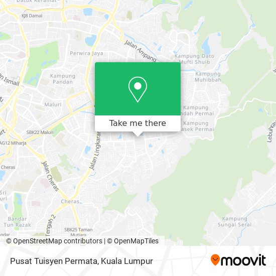 Pusat Tuisyen Permata map