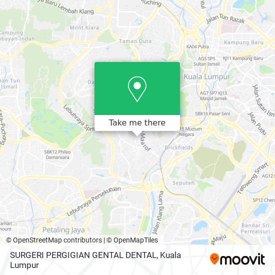 SURGERI PERGIGIAN GENTAL DENTAL map