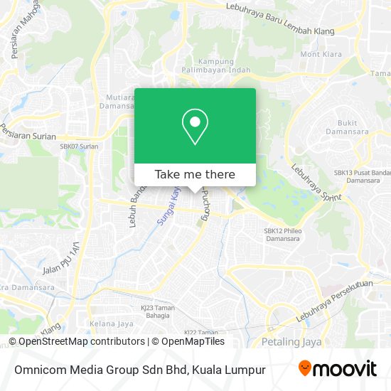 Peta Omnicom Media Group Sdn Bhd