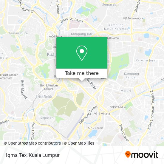 Iqma Tex map