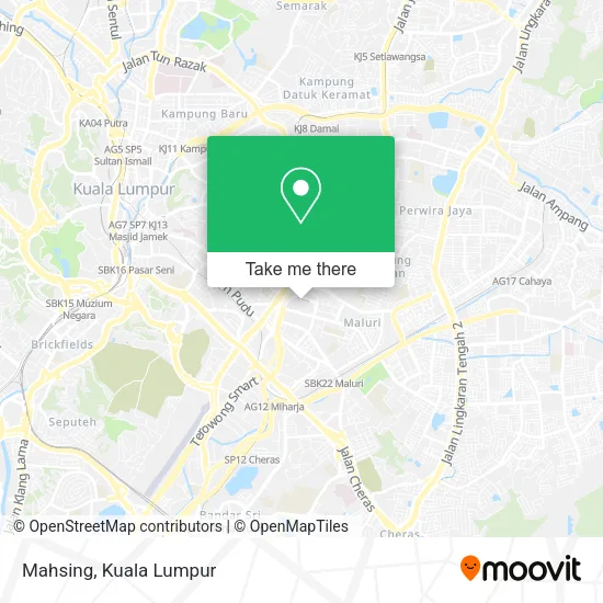 Mahsing map