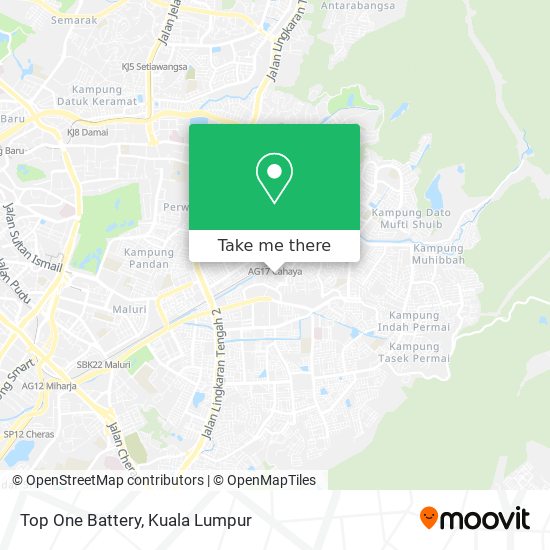 Top One Battery map