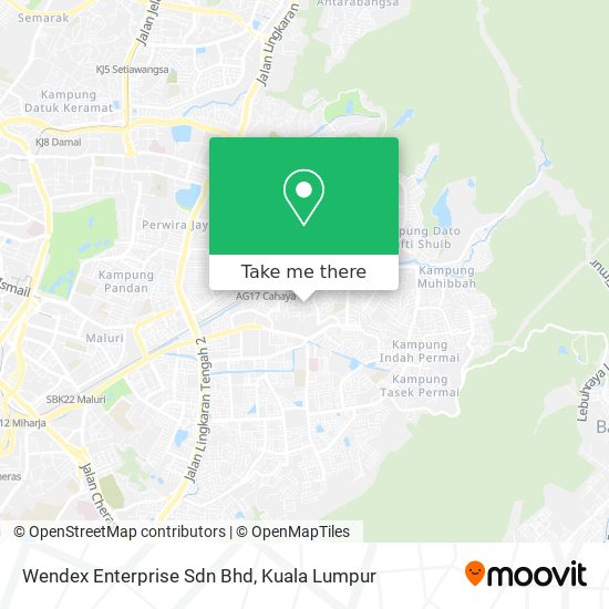 Wendex Enterprise Sdn Bhd map