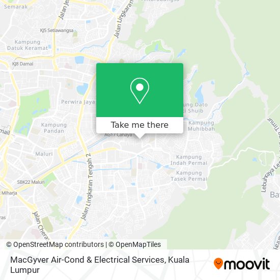 MacGyver Air-Cond & Electrical Services map