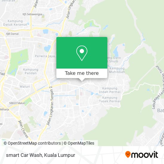 smart Car Wash map