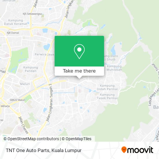 TNT One Auto Parts map