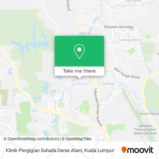 Klinik Pergigian Suhaila Denai Alam map