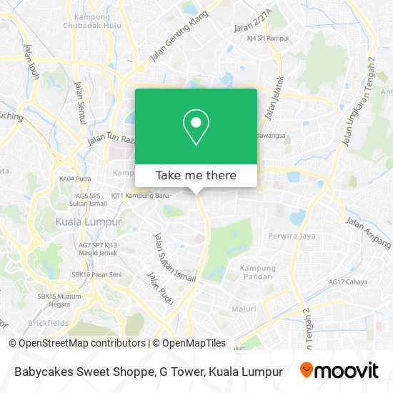 Babycakes Sweet Shoppe, G Tower map