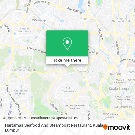 Hartamas Seafood And Steamboat Restaurant map