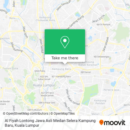Peta Al Fiyah Lontong Jawa Asli Medan Selera Kampung Baru