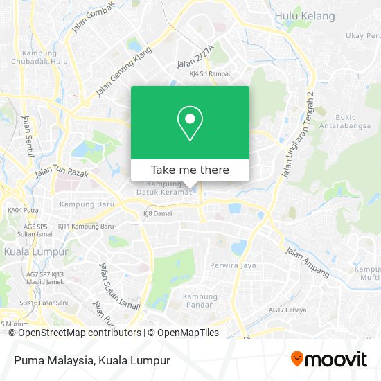 Peta Puma Malaysia