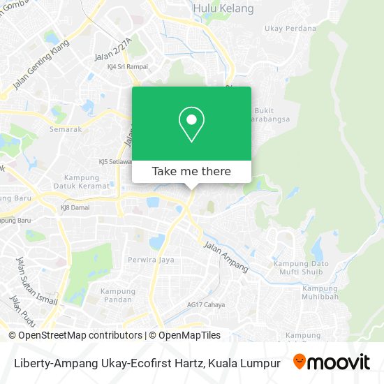 Liberty-Ampang Ukay-Ecofirst Hartz map