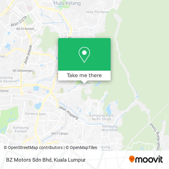 BZ Motors Sdn Bhd map