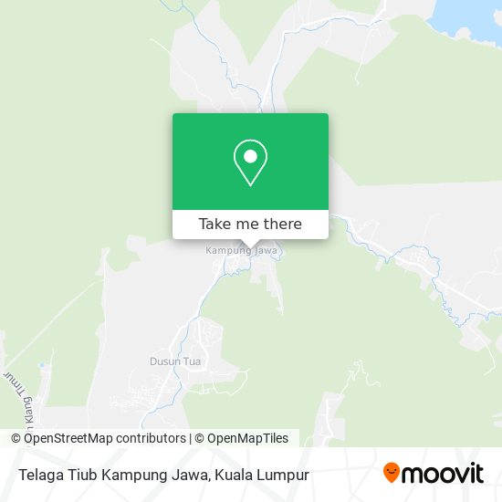 Peta Telaga Tiub Kampung Jawa