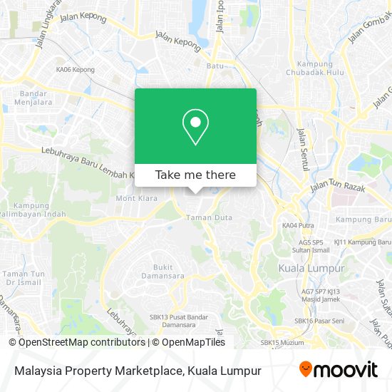 Peta Malaysia Property Marketplace