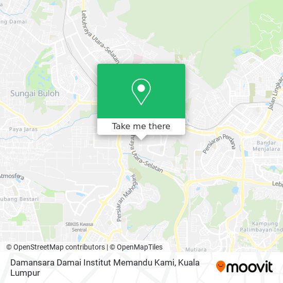 Damansara Damai Institut Memandu Kami map