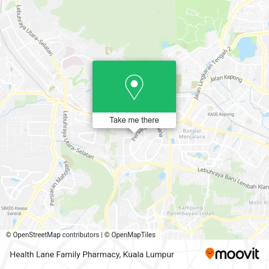 Health Lane Family Pharmacy map