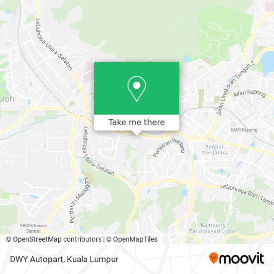 DWY Autopart map