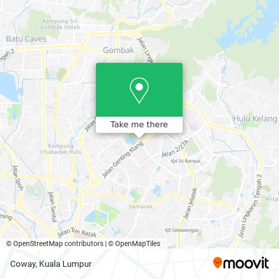 Coway map