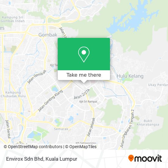 Envirox Sdn Bhd map