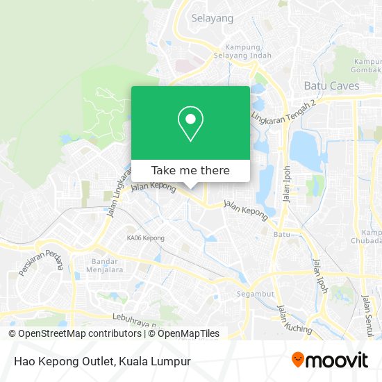 Hao Kepong Outlet map