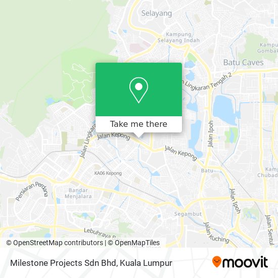Peta Milestone Projects Sdn Bhd
