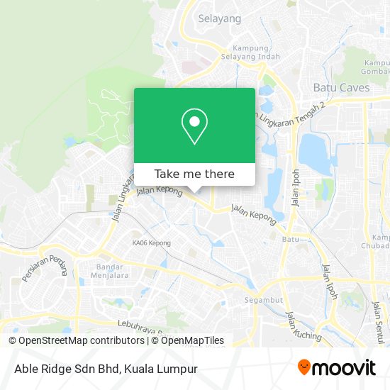 Able Ridge Sdn Bhd map