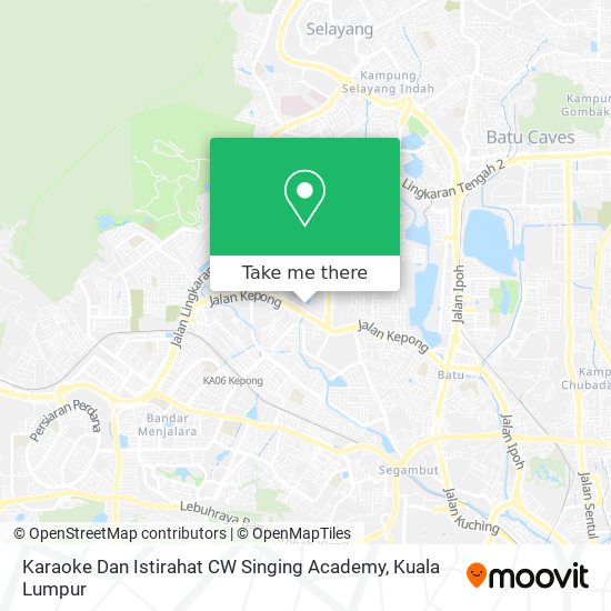 Karaoke Dan Istirahat CW Singing Academy map