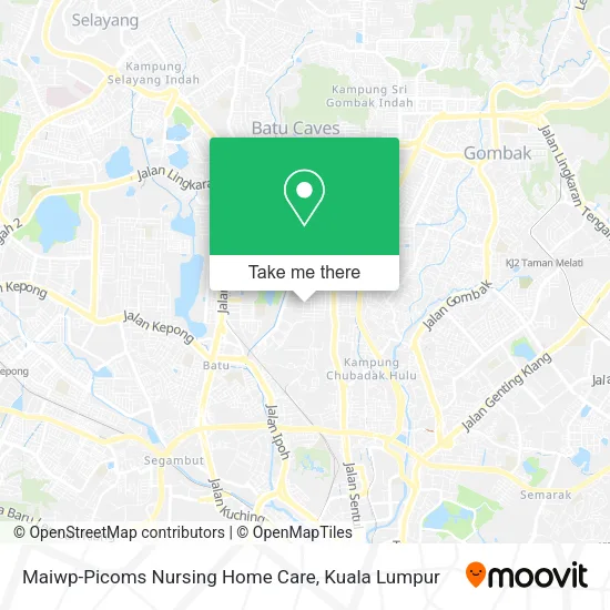 Maiwp-Picoms Nursing Home Care map