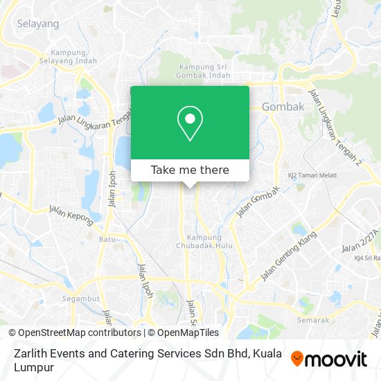 Zarlith Events and Catering Services Sdn Bhd map