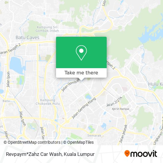 Revpaym*Zahz Car Wash map