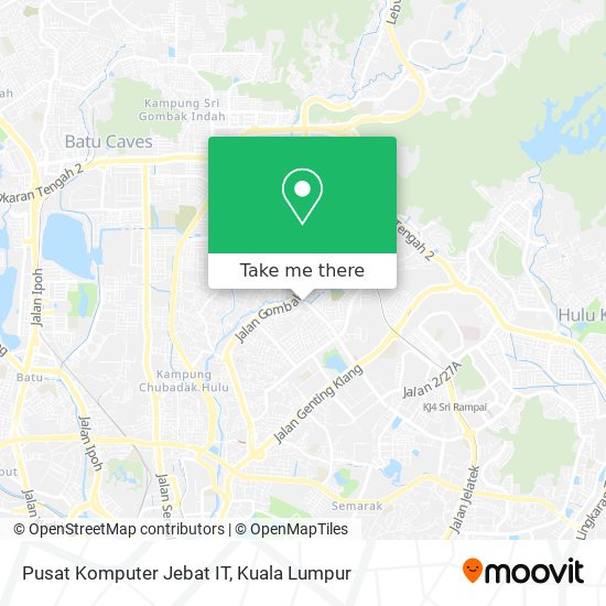 Pusat Komputer Jebat IT map