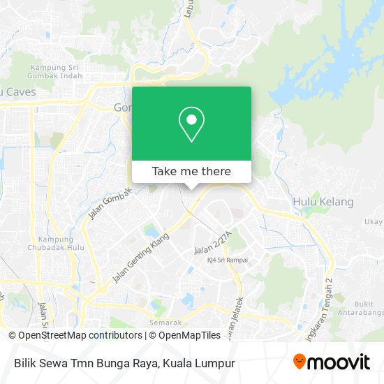 Bilik Sewa Tmn Bunga Raya map